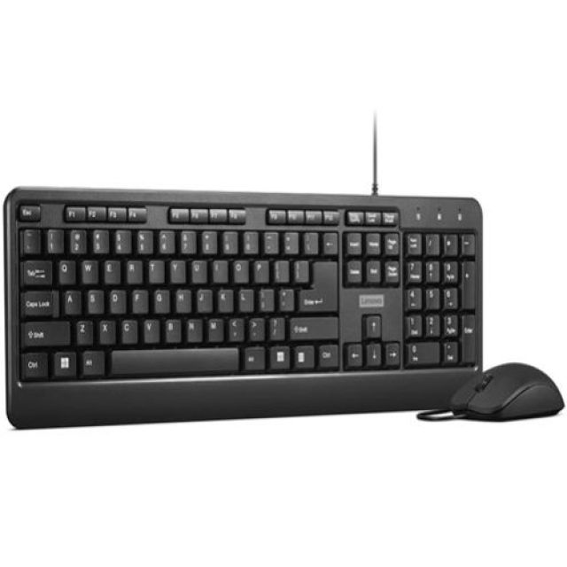 Lenovo 160 Wired Keyboard & Mouse Combo