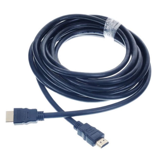 HDMI Cable 5Meters – Ultra HD 4k x 2k HDMI Cable – HDMI to HDMI M/M - 5 meter HDMI 1.4 Cable - Audio/Video  (HDMM5M),Black