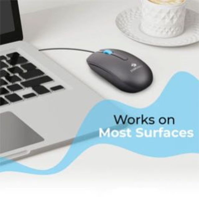 Zebronics Zeb-Juggle USB Wired Optical Mouse