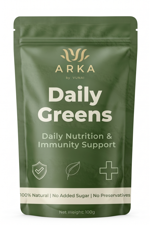 ARKA by VUNAI Daily Greens 100g | Moringa Leaf Powder
