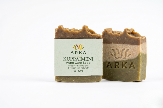 ARKA by VUNAI Kuppaimeni Handmade Soap 75g