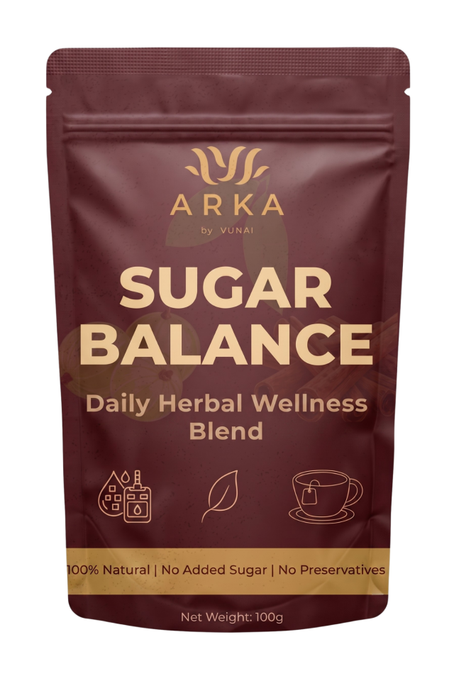 ARKA by VUNAI Sugar Balance | Guava Leaf, Amla & Ceylon Cinnamon