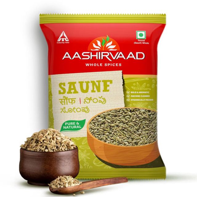 Aashirvaad Saunf (సోంపు / Fennel Seeds)100g