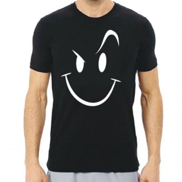 Tee Town Black Round Neck Cotton T Shirt