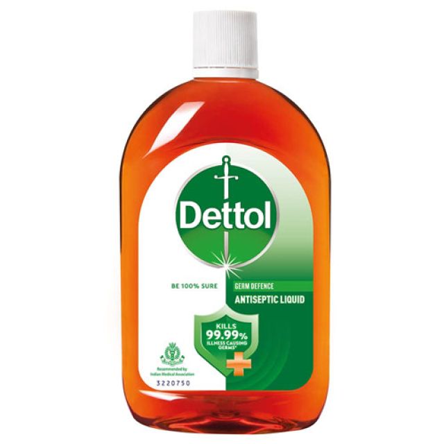 Dettol Antiseptic Liquid for First Aid , Surface Disinfection and Personal Hygiene  60ml