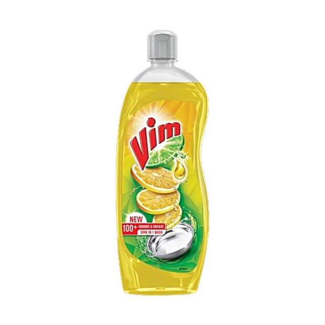Vim Lemon Dishwash Liquid Gel, 750 ml Bottle