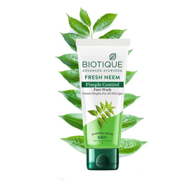 50ml Biotique Fresh Neem Pimple Control Face Wash