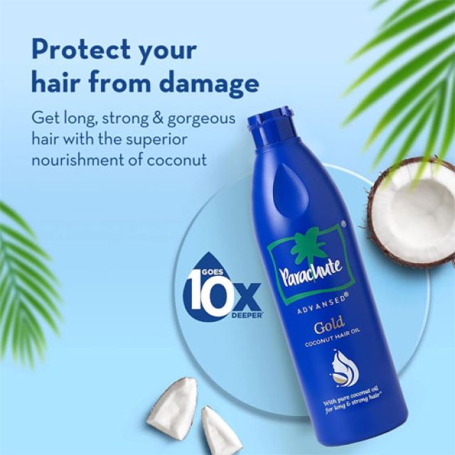480ml Parachute Advansed Gold Coconut Hair Oil
