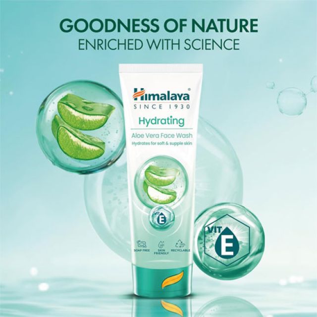 50ml Himalaya Hydrating Aloe Vera Face Wash