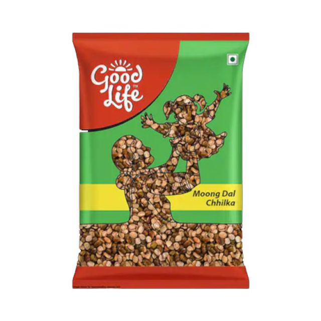 Good Life Chilka Moong Dal 1Kg (Pottu Pesara Pappu)