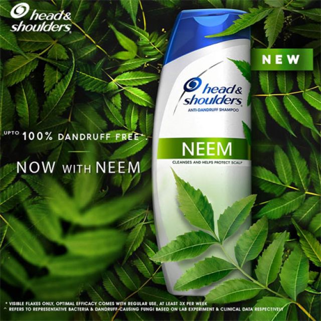 72ml Head & Shoulders Neem, Anti Dandruff Shampoo