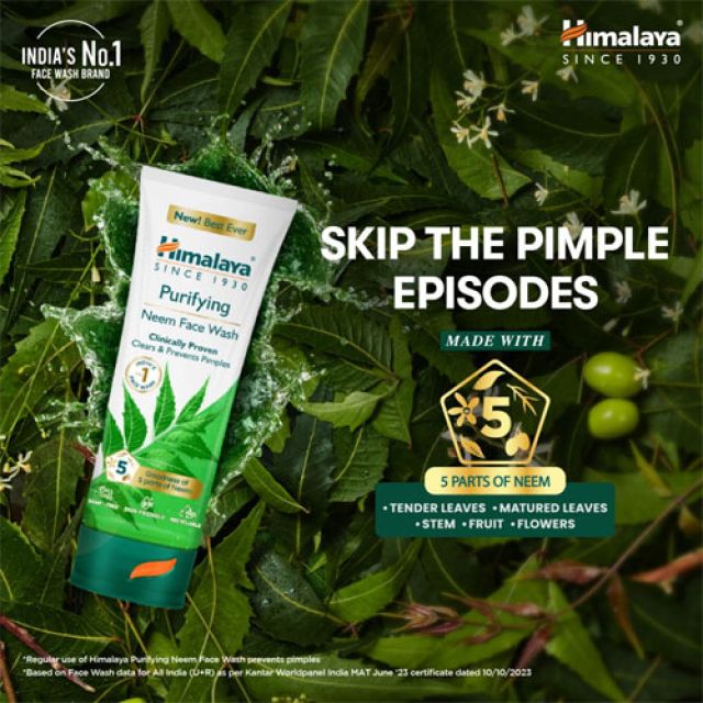 150ml Himalaya Purifying Neem Face Wash