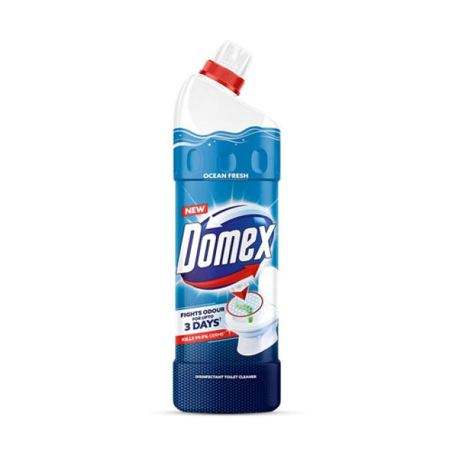 1L Domex Fresh Guard Disinfectant Toilet Cleaner Liquid - Ocean Fresh