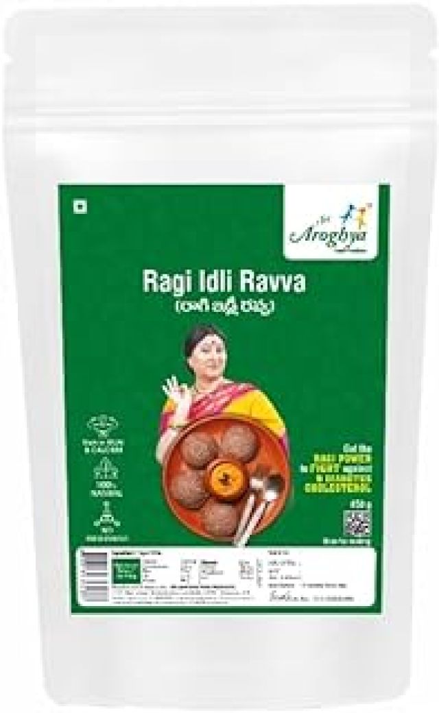 Sri Arogya Ragi Idly Ravva 450g