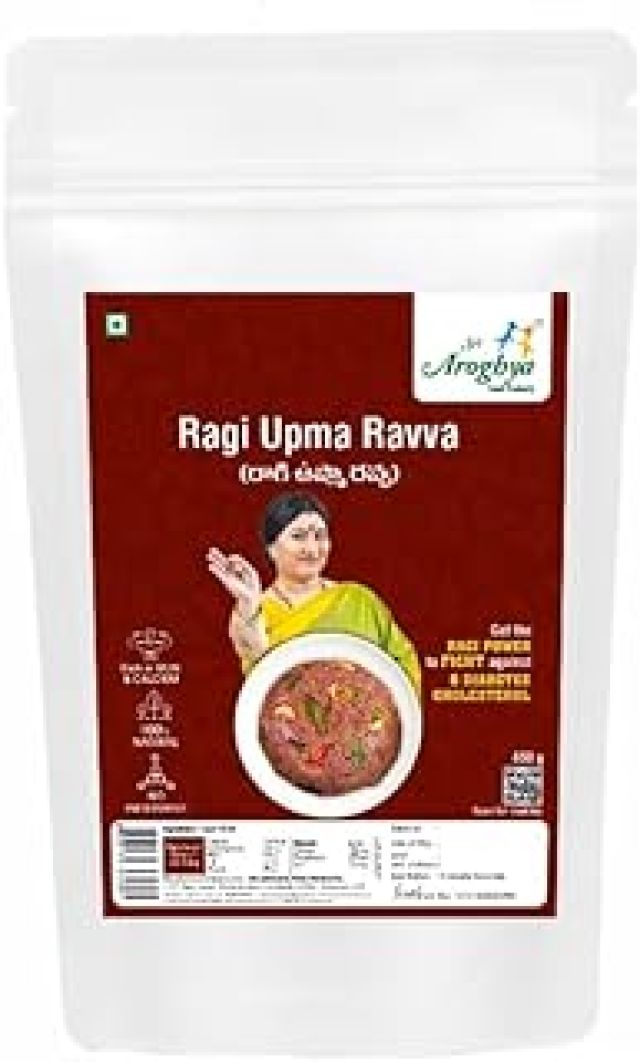 Sri Arogya Ragi Upma Ravva 450g