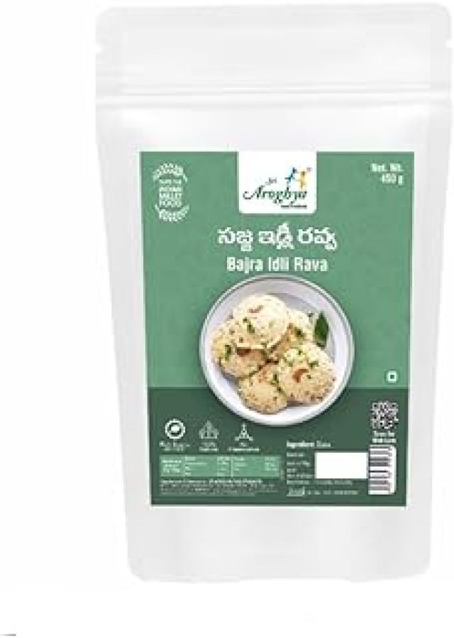 Sri Arogya Sajja Idly Ravva 450g
