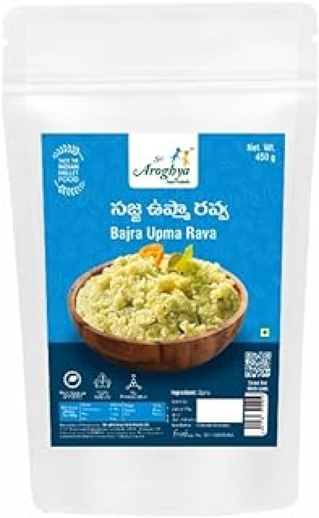 Sri Arogya Sajja Upma Ravva 450g