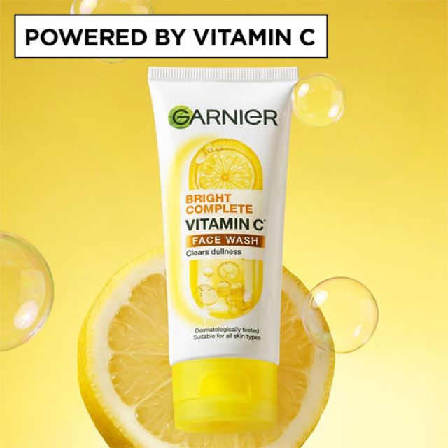 50g Garnier Skin Naturals Bright Complete Vitamin C Face Wash
