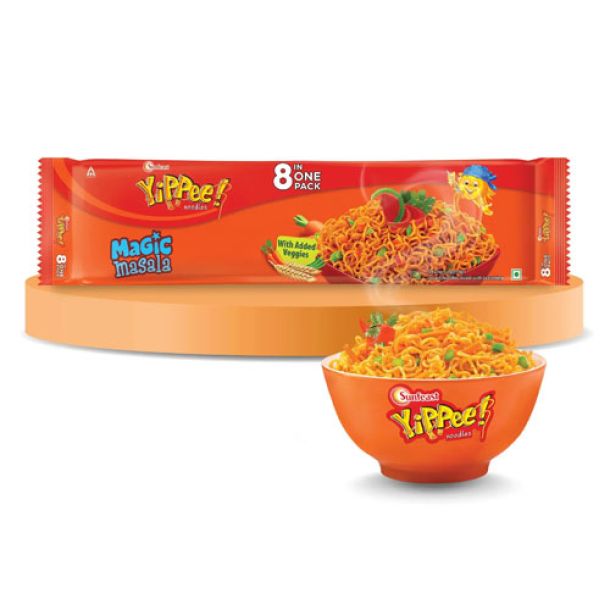 SUNFEAST YIPPEE NOODLES 8 IN ONE PACK 56gm